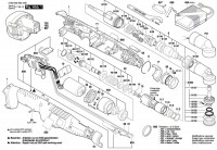 Bosch 0 602 492 605 ANGLE EXACT 25-250 Cordless Screw Driver Spare Parts